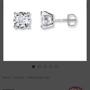 Kay Jewelers 1 ct tw Round Diamond Studs